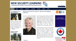 Desktop Screenshot of newsecuritylearning.com